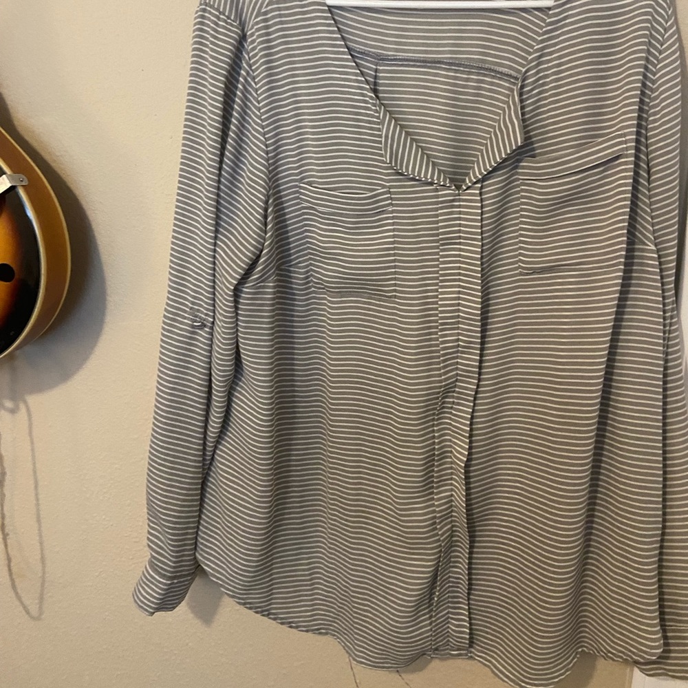 Stripped Torrid Blouse